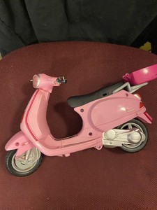 barbie pink scooter