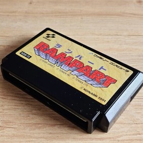 Rampart Nintendo Famicom NES Japanese ver Cleaned Tested & Working