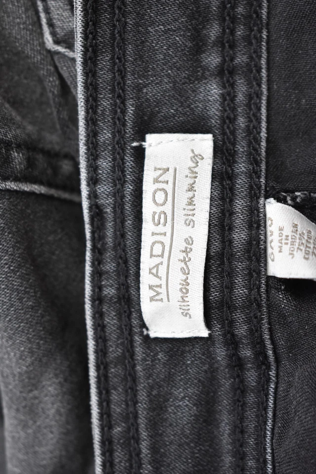 Madison Jeans Wear Womens Pants Slimming Silhouette Denim Jeans Jeggings Size 6 - Image 3 of 4