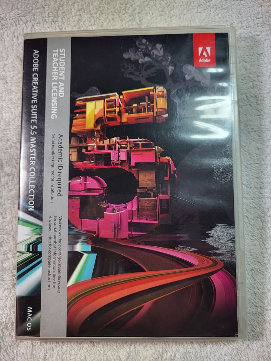 Adobe CS6 + CS5.5 マスターコレクション Mac版