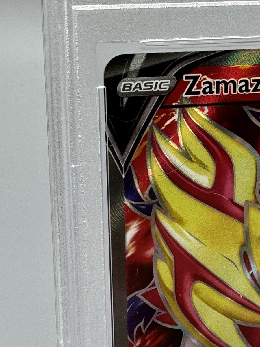 Pokemon PSA 9 MINT Zamazenta V 196/202 SW&SH Ultra Rare | eBay