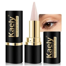 evpct 1Pcs Nude Gel Eyeliner Pencil Eye Black Face Paint Stick Makeup Set
