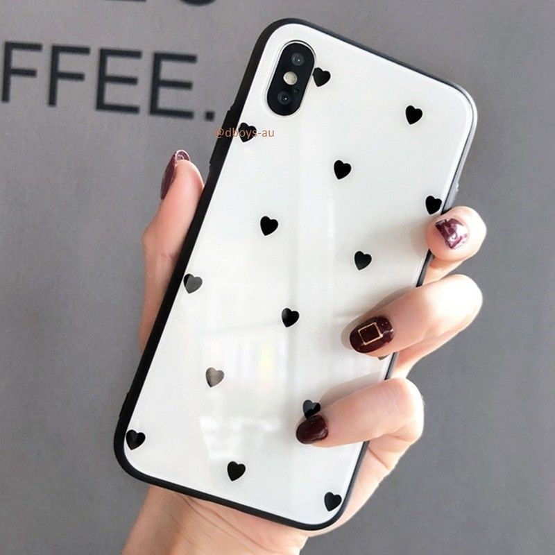 Iphone xr case hig quality Hard strong Glass case for iPhone XS Max XR