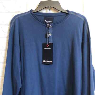 North56*4 Nordic Apparel Shirt 3XL Long Sleeve Henley NWT