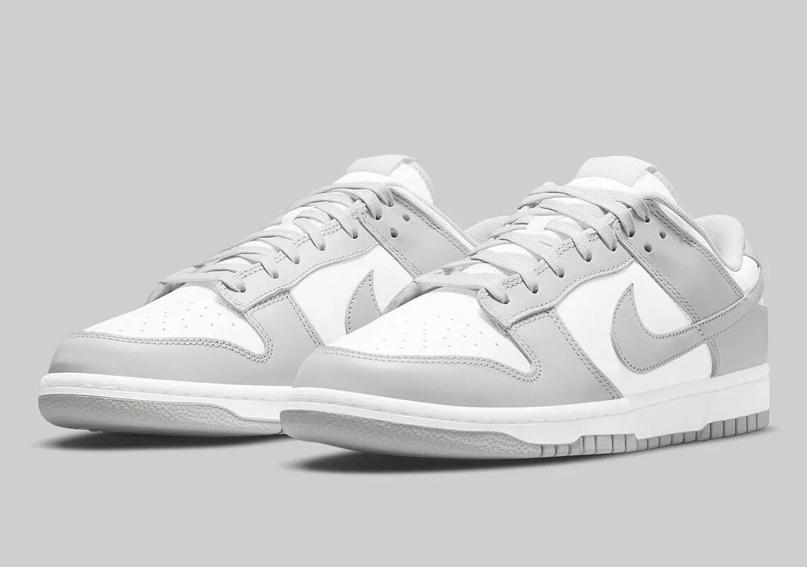 Grey and clearance white nike sneakers