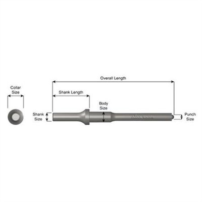 Ajax Tool Works A1104 Ajax Tool Works #10 Roll Pin Driver, 3/8''