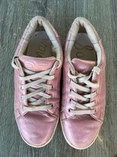 Sam Edelman Kids Girl's Ethyl Lace Up Low-Top Sneakers Size 4 Pink
