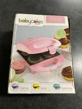 Babycakes Máquina de Cupcakes Tamaño Mini | 8 Cupcakes | Antiadherente
