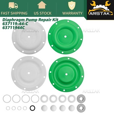 637119-44-C For ARO Diaphragm Pump 66610B-244-C NEW Diaphragm Pump Repair Kit