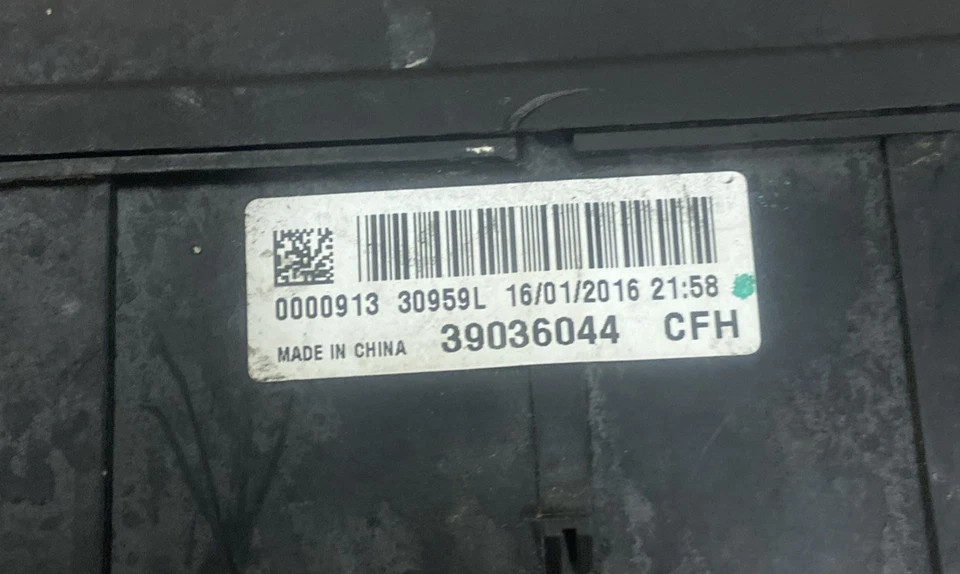 *2015-2019*VAUXHALL CORSA E (1.4 16V)B14XEL COMPLETE ECU KIT WITH PASS 12657461  - Image 4 of 4