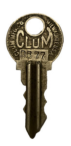 Antique Clum Dodge Bros. DB77 Key