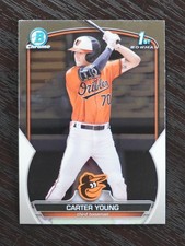 2023 Bowman Chrome - Prospects Carter Young #BCP-183 1st Bowman RC