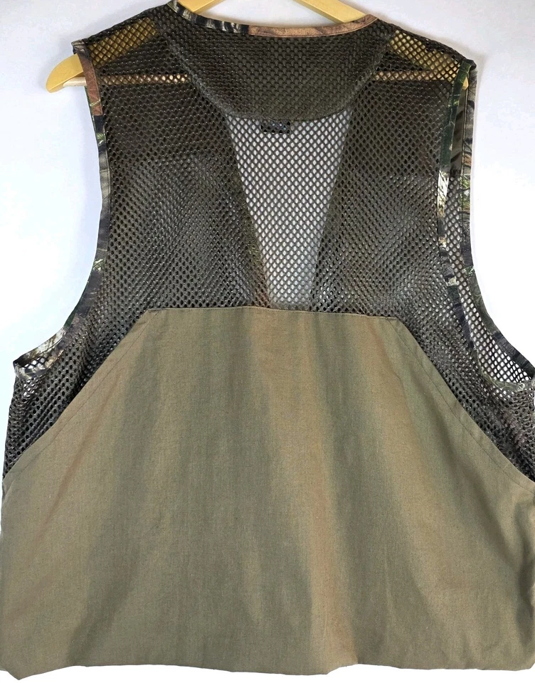 Mossy Oak Country Camo Mesh Vest Men's M/L Turkey Dove Mesh Back - Image 2 of 4