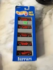 1993 Hot Wheels Ferrari Red Gift Pack 5 Car Pack Vintage 1993 12405