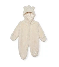 Magnetic Me Fleece Teddy Newborn 5-8 Lbs Super Soft One Piece With Hand Cover