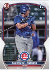 2023 Bowman - Prospects Moises Ballesteros #BP-11 Rookie Cubs