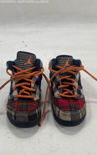 Children's Jordan 5 Retro Plaid TD Sneakers, Size 9C