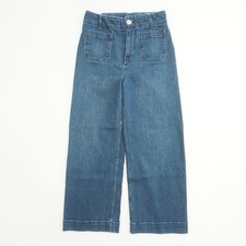 Pilcro The Skipper Anthropologie Jeans Womens Size 28 Wide Leg Patch Pockets