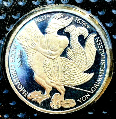 Germany (256), 1976-D, 5 Mark, Comm. Proof Silver coin. UNC, Mint packaged