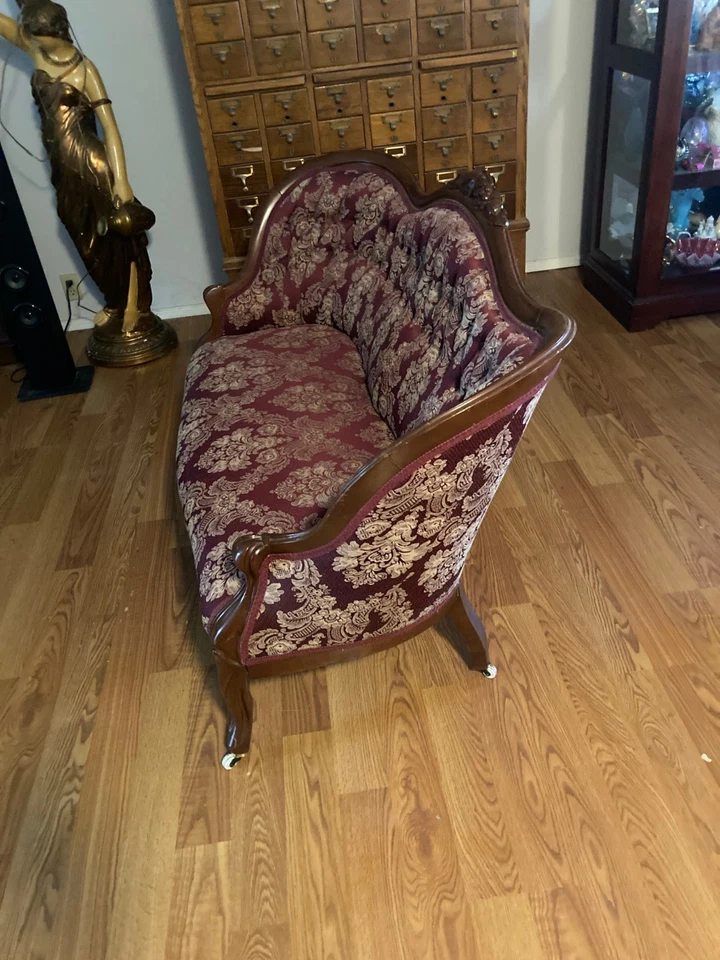 Sofá sofá tapizado antiguo sofá sofá sofá - SOLO RECOGIDA Foto 2 de 4