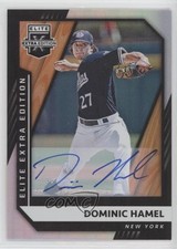 2021 Panini Elite Extra Edition Signatures Dominic Hamel #81 Auto uk2