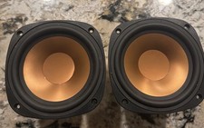 PAIR OF KLIPSCH SPEAKER MID WOOFER K-1127-OV RC-25 SET OF 2 MINT 5” RC-25