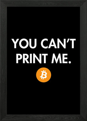 You Cant Print Me Framed Wall Art Poster Canvas Print Picture