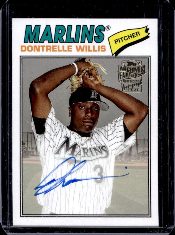 Dontrelle Willis trading card