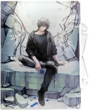 Slow Damage Kujimate A Prize Towa Big Acrylic Panel Newly Drawn A4 Size Japan