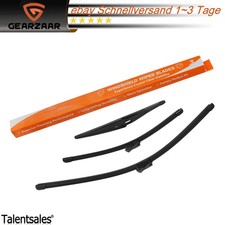 Scheibenwischer Komplett Setz Vorne + Hinten Passend für Renault Twingo II 3x