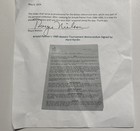1989 Arnold Palmer Masters Tournament Rules Letter Augusta Signed Hord Hardin — photo 5