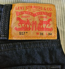 Levis 517 Boot Cut Black Jeans 31x34 New w/Tags — photo 4