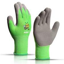 Ages 8-10 Kids Gardening Gloves,Yard Work Gloves for Toddlers, Youth, Girls, ...