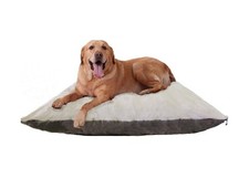 55"X37" XL Beige Color Orthopedic Micro Cushion Memory Foam Pet Bed Pillow fo...