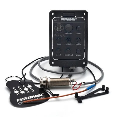 Fishman 301 Presys Blend Preamp Acoustic Guitar Equalizer Tuner Pickup ABS