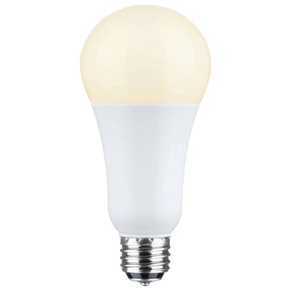 5/14/20 Watt A21 LED - 3-Way Lamp - White Finish - 2700K CCT - Medium Double Con - Image 2 of 4