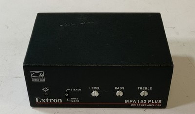 Extron MPA 152 Plus Mini Power Amplifier, Black ''F2D''