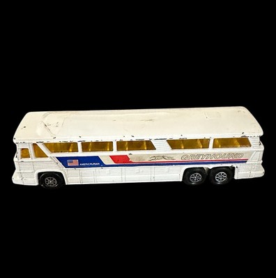 Vintage Corgi Juniors MC-8 Americruiser Greyhound Coach Bus