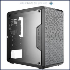 Mini-ITX Compatible PC Case with Spacious Interior and Cooling Support Features