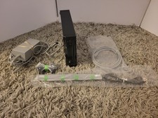 Black Nintendo Wii RVL-101 Console w/ Cords Sensor