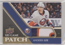 2020-21 Upper Deck UD Game Jersey Patch 13/15 Anders Lee #GJ-AL Patch 0c3