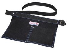 Image of Faithfull Double Pocket Nail Pouch - FAINP2B
