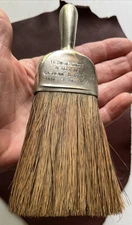 Vtg Small Advertising Whisk Broom Herman Bunge, Dealer Gas & Oil, Elgin, No Comp