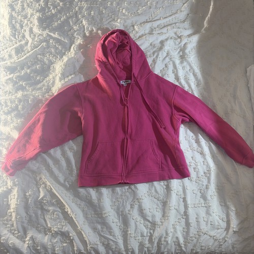 Gamma Phi Beta Sorority Hoodie Sweatshirt Size Medium Jansport pink
