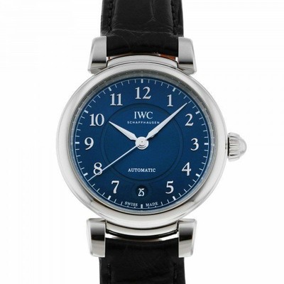 Iwc Da Vinci Automatic 36 Iw458312 Blue Dial Secondhand Wristwatch Mens |  eBay