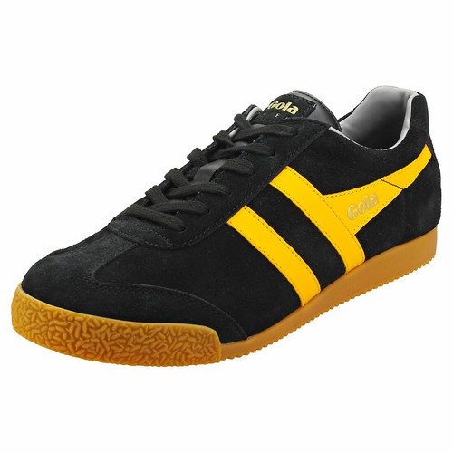yellow suede trainers