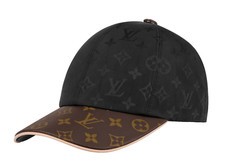 Louis Vuitton LV Get Ready Cap Black Brown Monogram Logo Sun Baseball Hat M