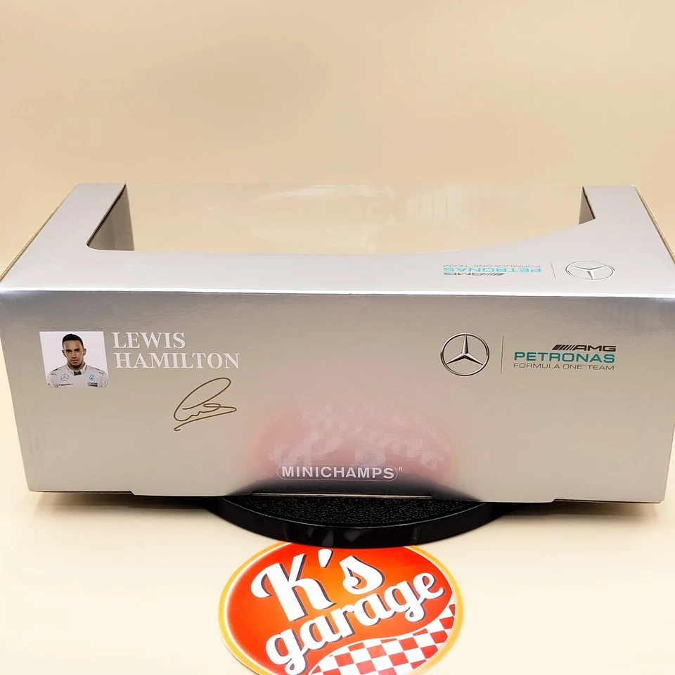 MINICHAMPS 1/18 Mercedes AMG Petronas W06 L. Hamilton Australian 2015 110150044 - Image 3 of 4