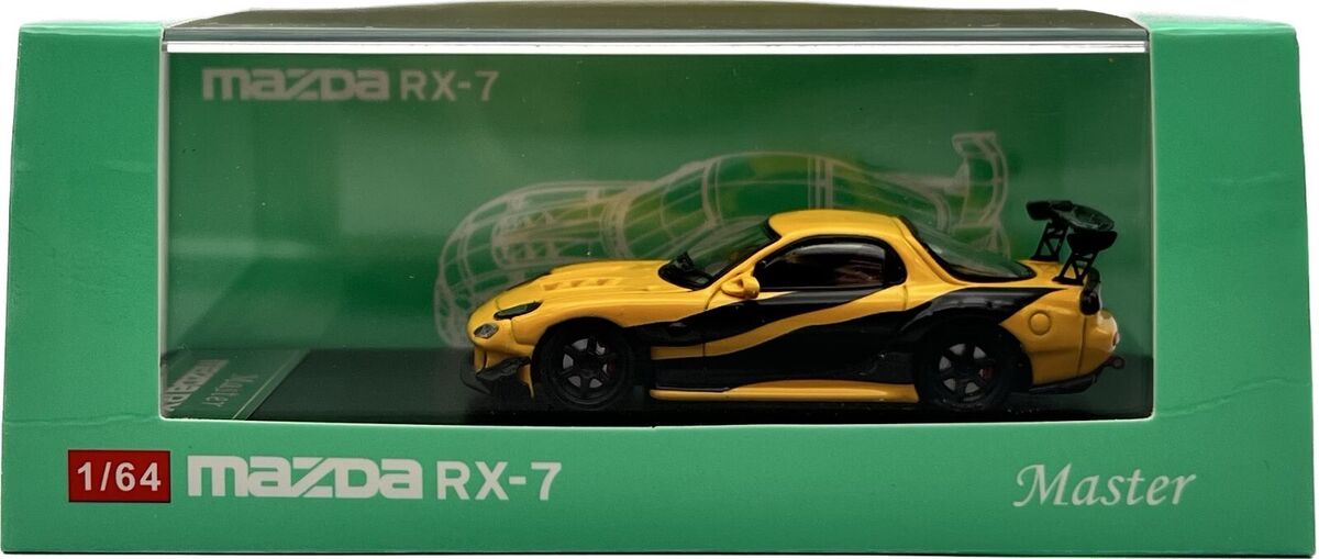 Master 1:64 Mazda RX-7 (Yellow/Black) Diecast Model Car | eBay Master 1:64 Mazda RX-7 (Yellow/Black) Diecast Model Car | eBay