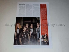 Himsa Michael Amott Tenhi Tyko Saarikko clipping Sweden